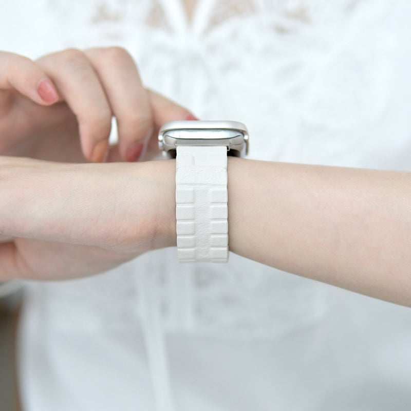 「真面目にオシャレ」マグネットアップルウォッチバンド