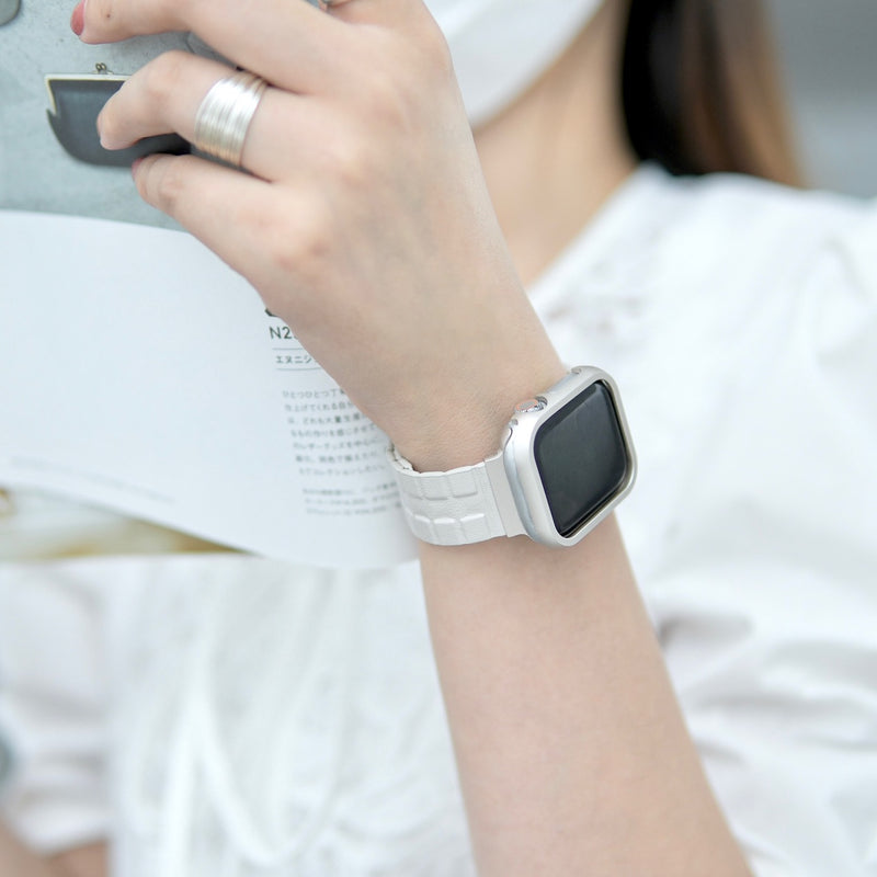 「真面目にオシャレ」マグネットアップルウォッチバンド