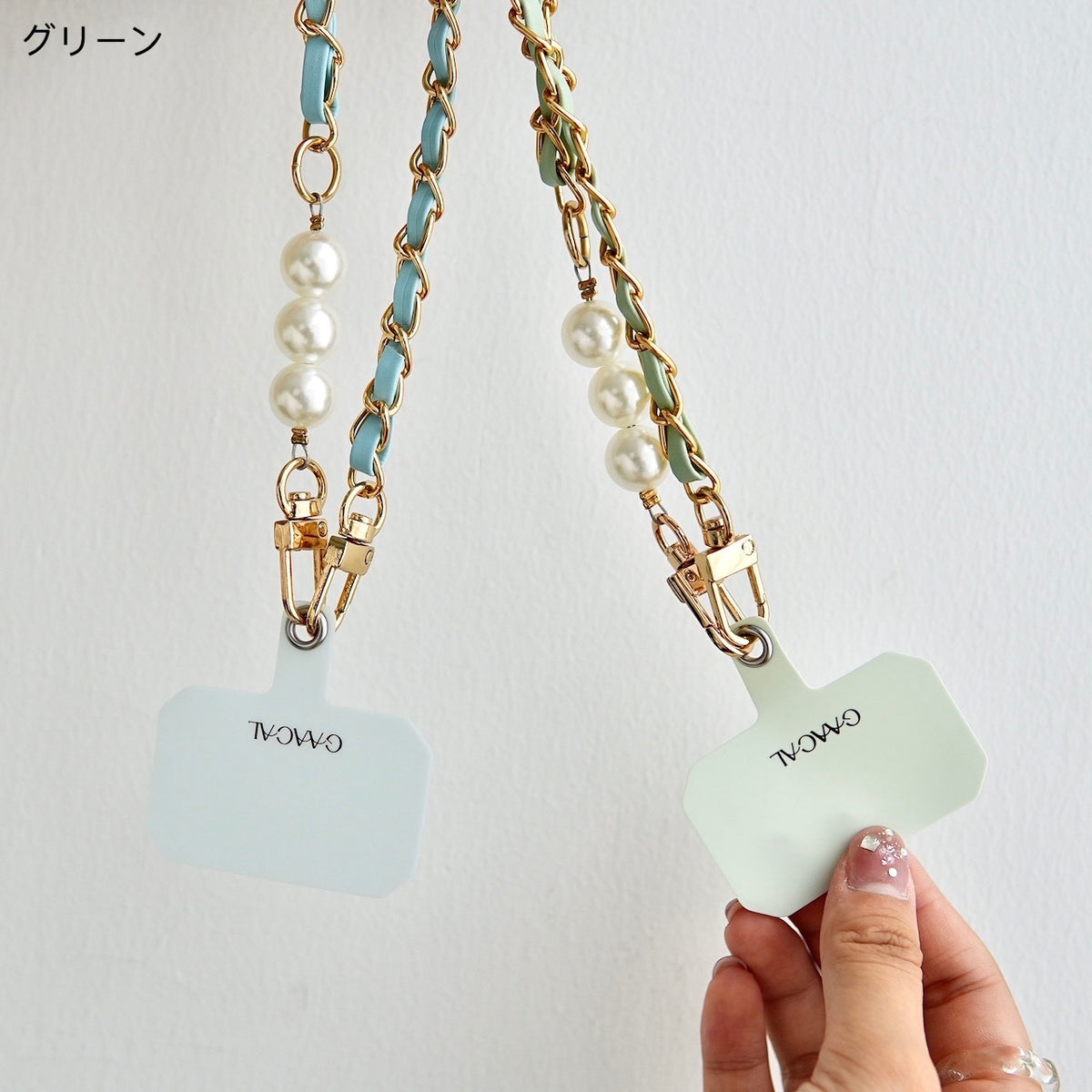 淡水パールとワルツ」スマホショルダーストラップ – gaacal