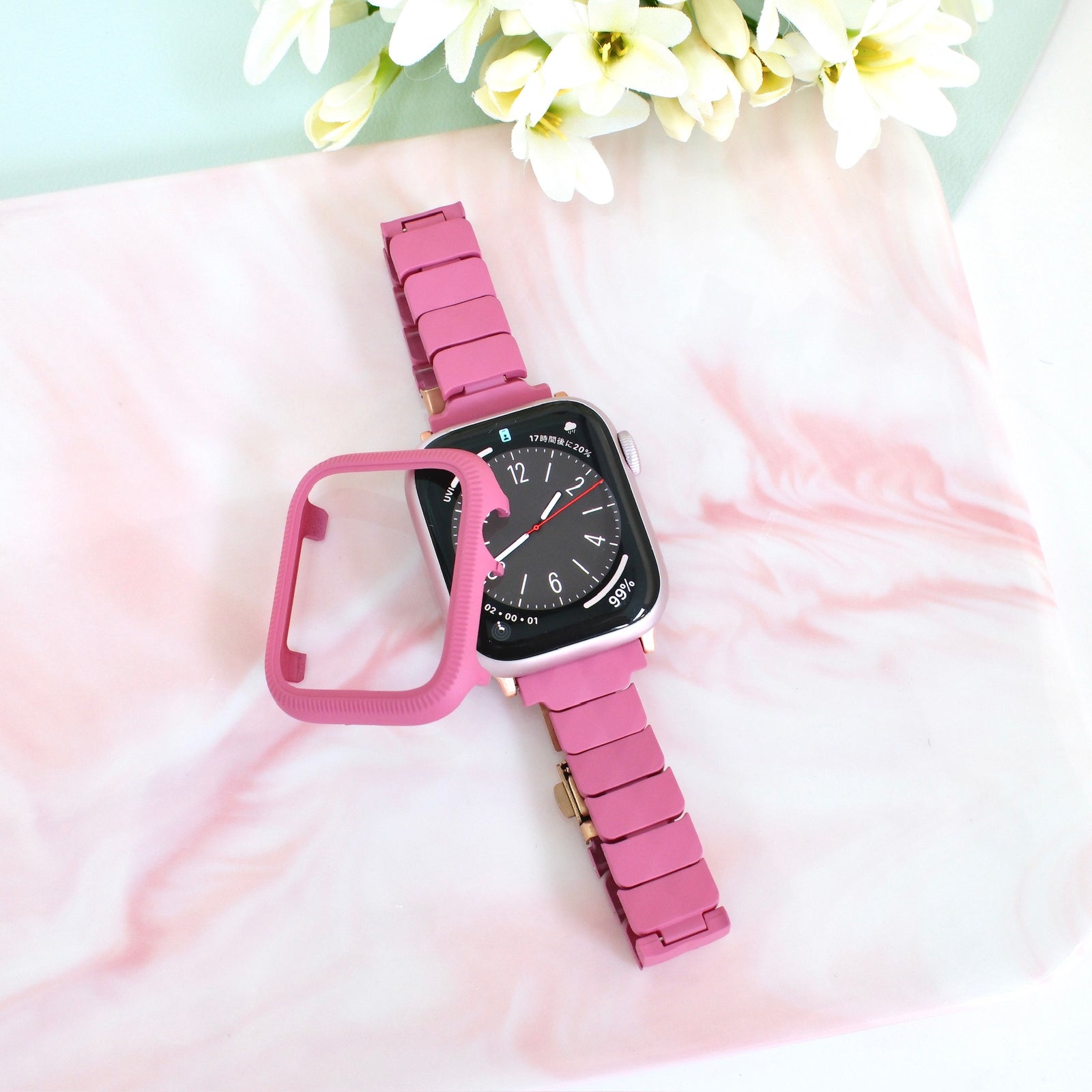 夏色で気分も軽やかに」Apple Watchバンド＆ケース一体型 – gaacal