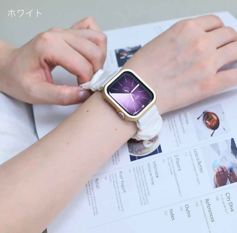 「輝くシンプル」クリスタルサテンバンド