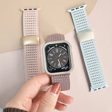 「ドーパミンカラー」Apple Watch マグネット式ナイロンバンド