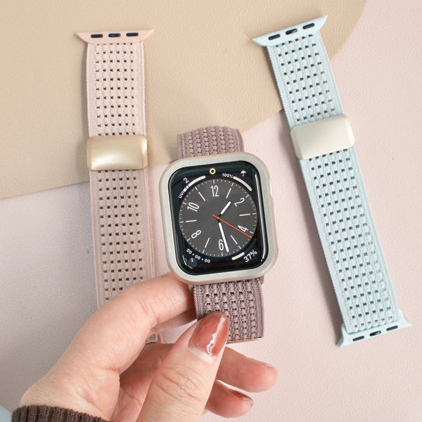 「ドーパミンカラー」Apple Watch マグネット式ナイロンバンド