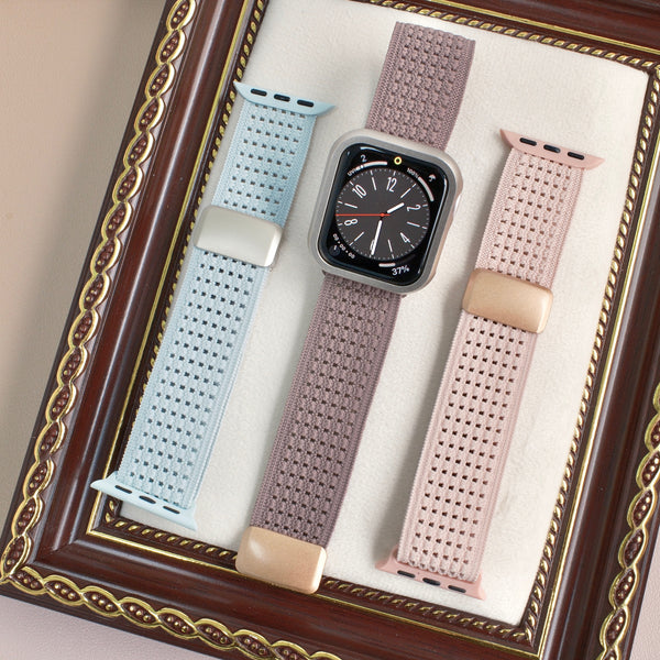 「ドーパミンカラー」Apple Watch マグネット式ナイロンバンド