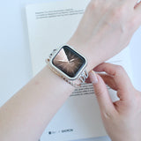 「きらめく華奢感」メタルApple Watchバンド