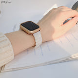 「クリアレジンミックス」樹脂×メタル Apple Watchバンド
