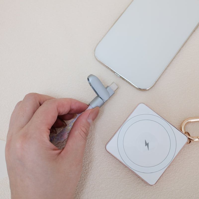 「2in1 スマホストラップケーブル」 ストラップとType-C充電ケーブルが一体化した傑作