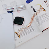 「洗練されたきらめき」ダイヤモンドカット Apple Watchバンド