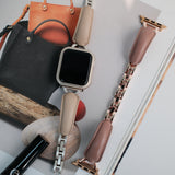 「Dカーブ」メタルブレスレット風 Apple Watchバンド