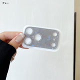「ジュエリーの輝き」貝シェル調 IMD二重構造 iPhone17 Pro / 17 Pro Max 専用カメラレンズプロテクター