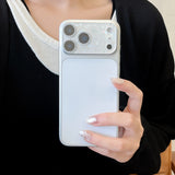 「ジュエリーの輝き」貝シェル調 IMD二重構造 iPhone17 Pro / 17 Pro Max 専用カメラレンズプロテクター