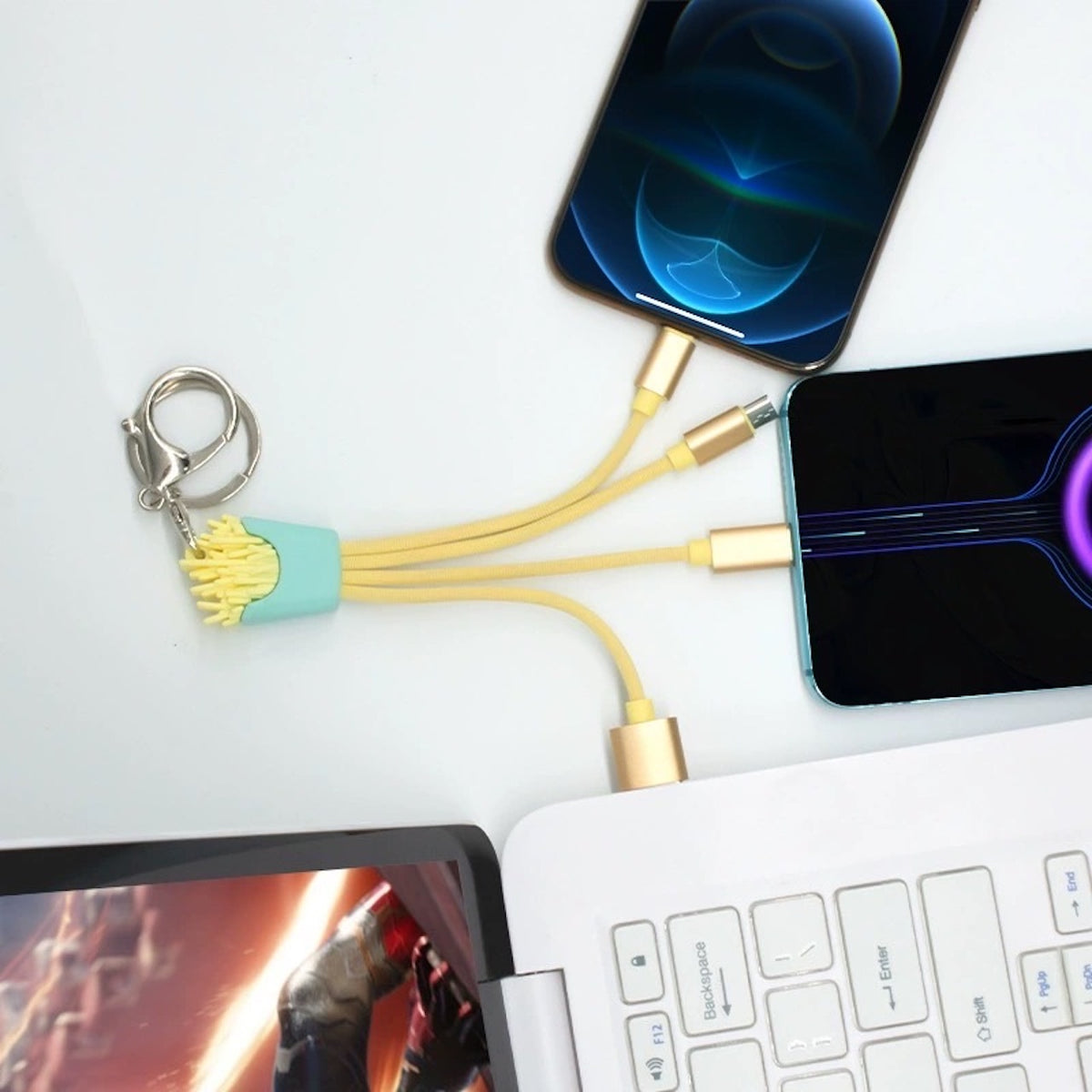 1本いかが？」3in1充電ケーブル