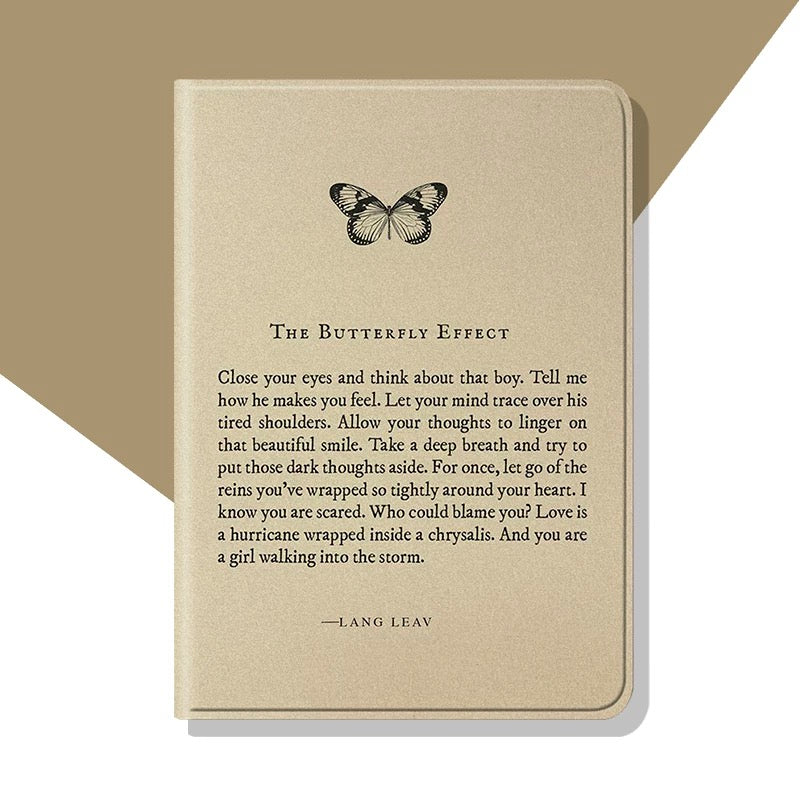 「バタフライクラシック」iPad保護ケース