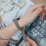 「リボンシリコン」Apple Watchバンド