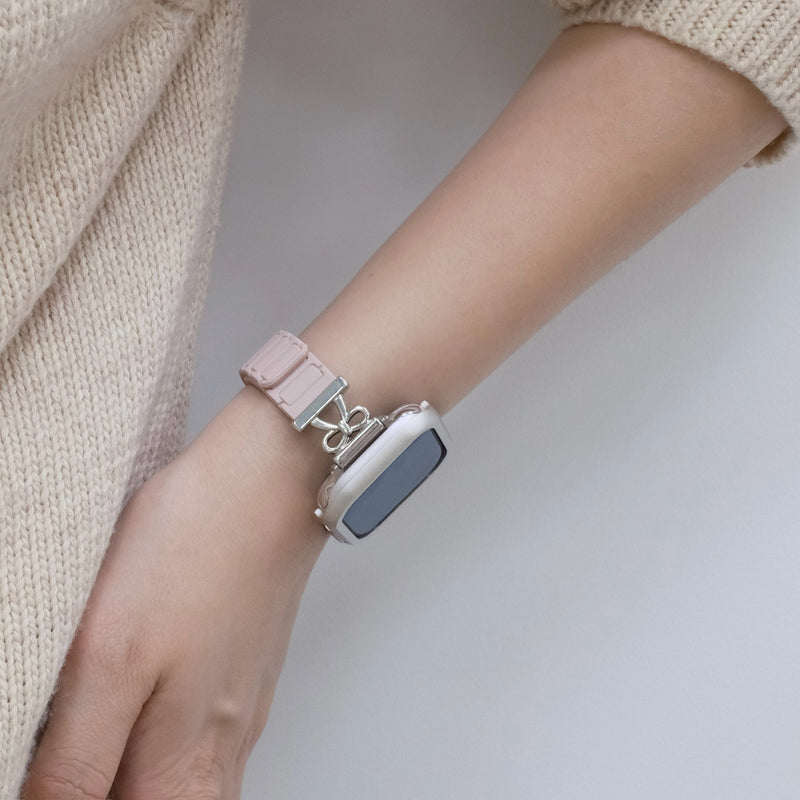 「リボンシリコン」Apple Watchバンド