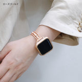 「レース＆ラインストーン」Apple Watchバンド