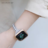 「レース＆ラインストーン」Apple Watchバンド