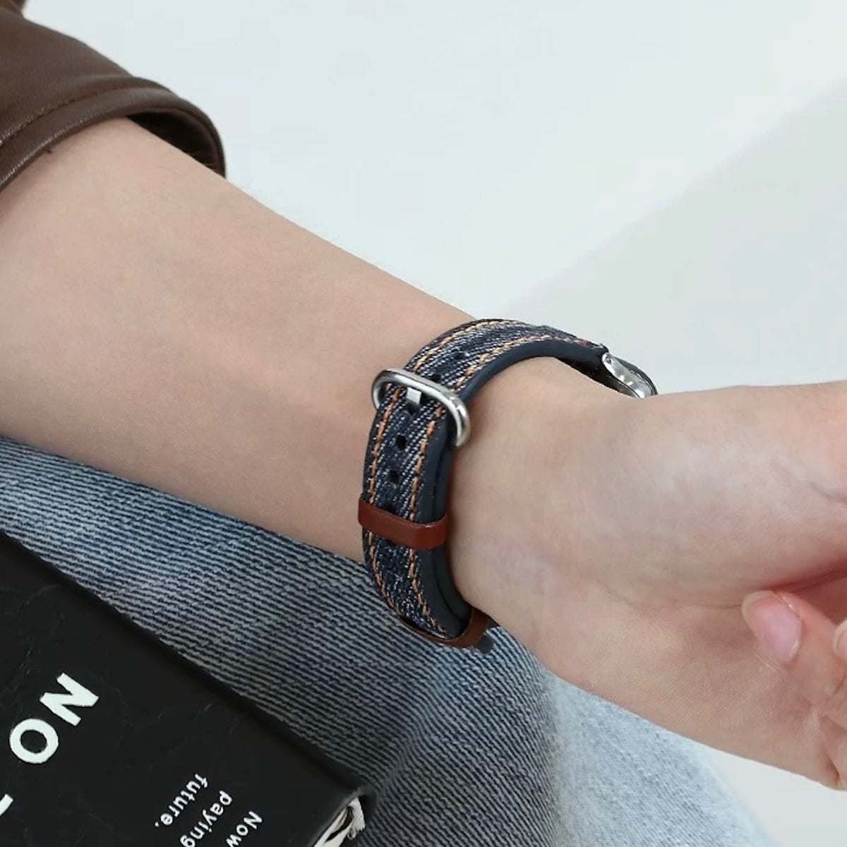ヴィンテージデニムの風合い」Apple Watchバンド – gaacal