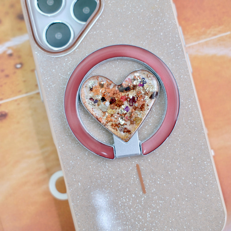 「折りたたみ式マグネット」ハンドメイドスマホスタンド