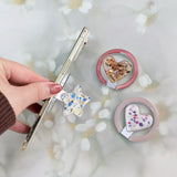 「折りたたみ式マグネット」ハンドメイドスマホスタンド