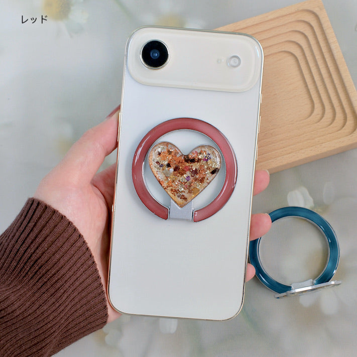 「折りたたみ式マグネット」ハンドメイドスマホスタンド