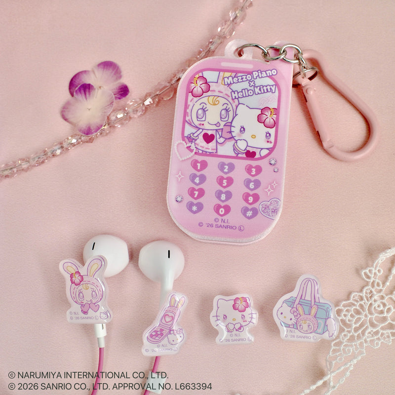 GAACAL×メゾピアノ×ハローキティ typeCイヤホン(アクセサリー付き)