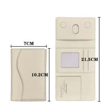 「三つ折りマグセーフカードウォレット」大容量スマート収納 MagSafe