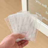 「ダブルボタン・コレクションブック」M5 透明PVCシール帳