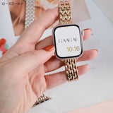 「フィッシュスケール・エレガンス」メタルアップルウォッチバンド