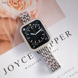 「フィッシュスケール・エレガンス」メタルアップルウォッチバンド