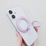 「スマートに使えて、見た目も美しい」両面マグネット式スマホリングスタンド