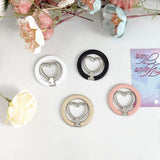 「カラフルハート」マグネット式スマホスタンド