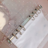 「レースケーキ・シール帳」M5/A6personal／A7サイズ 透明PVCコレクションブック