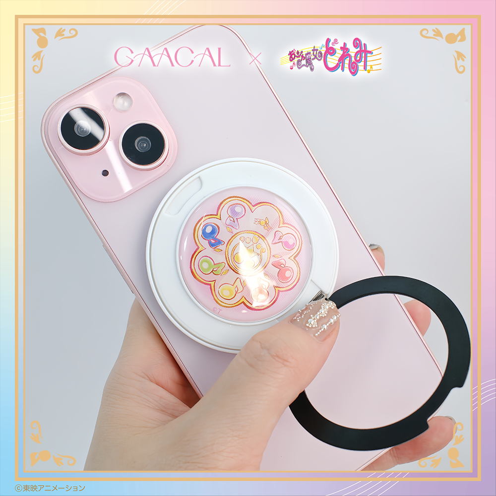 GAACAL×おジャ魔女どれみ magsafe対応360度スマホグリップ