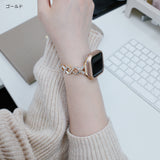 「洗練されたきらめき」ダイヤモンドカット Apple Watchバンド