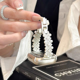 「パール×ビジュー」クロスデザイン Apple Watch バンド