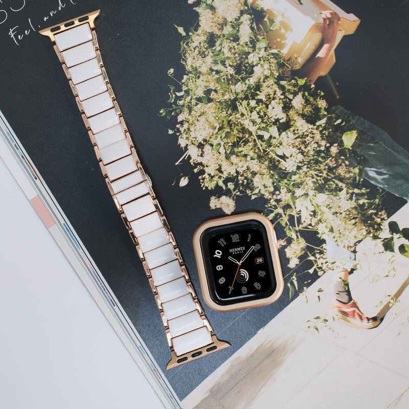 セラミックタッチ」両開きタイプApple Watchバンド – gaacal