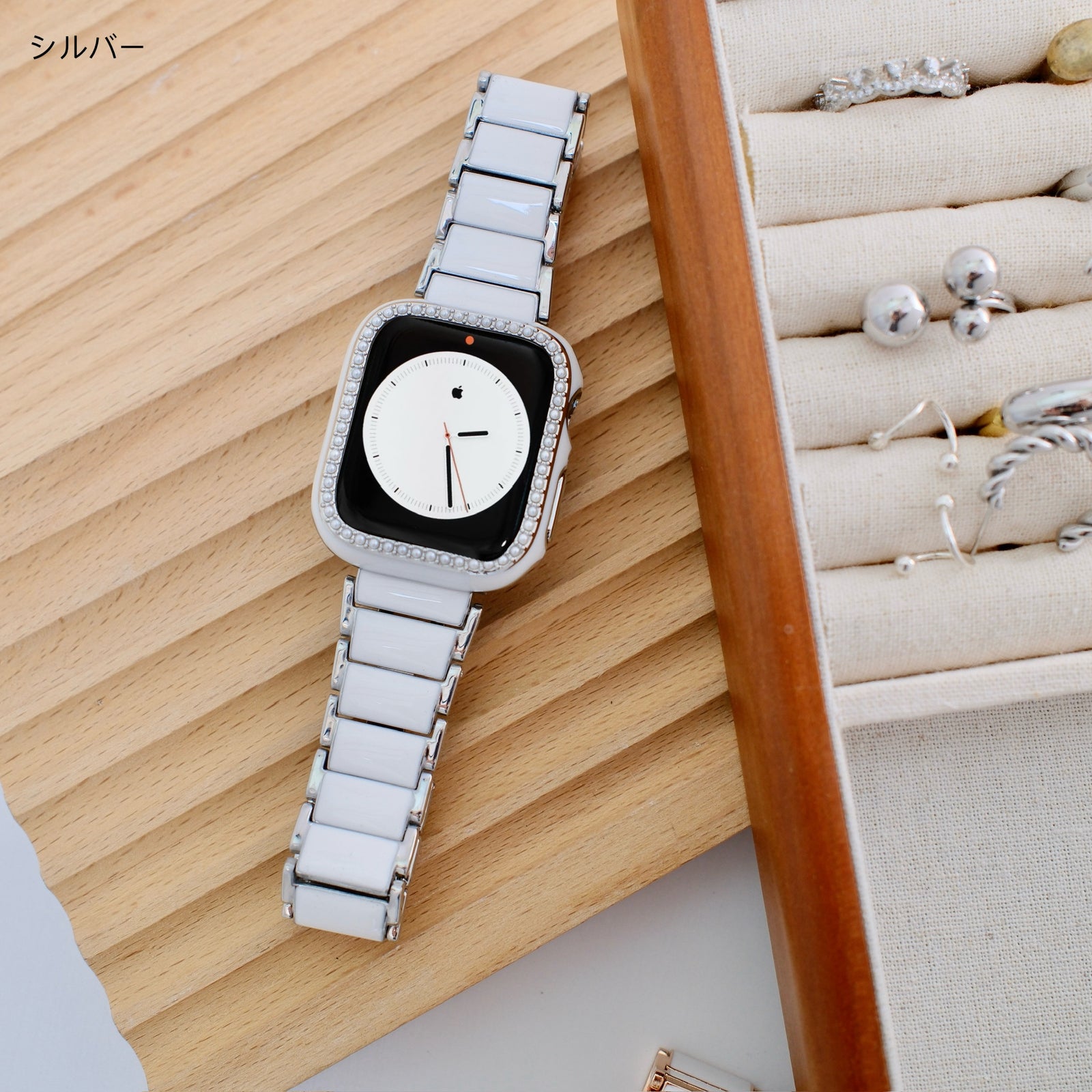 セラミックタッチ」両開きタイプApple Watchバンド – gaacal