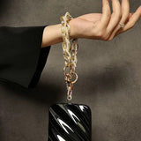 「パールリンク」ショートビーズ スマホチェーン