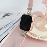 「横から見えない」防覗き見×耐衝撃 PC一体型 強化ガラス フルカバーAppleWatch保護ケース