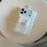 立体リボンが可愛い！落としても安心の半額ハードケース（iPhone対応）