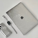 「光の守り」シルバーMacBookケース