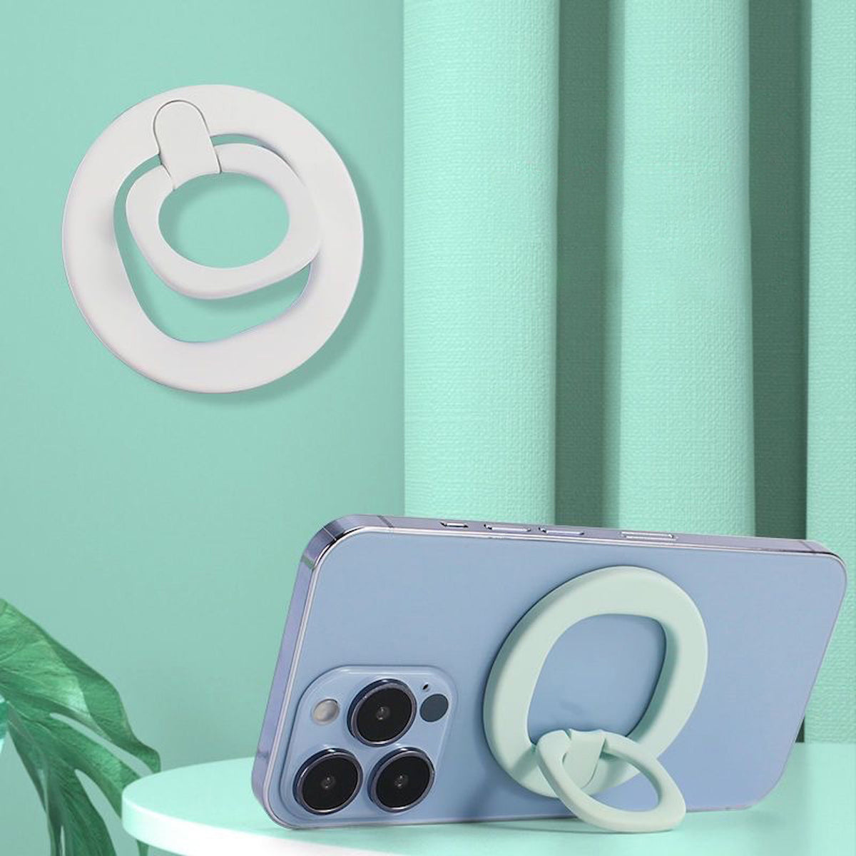 ピタッとリング」マグネット式スマホリング