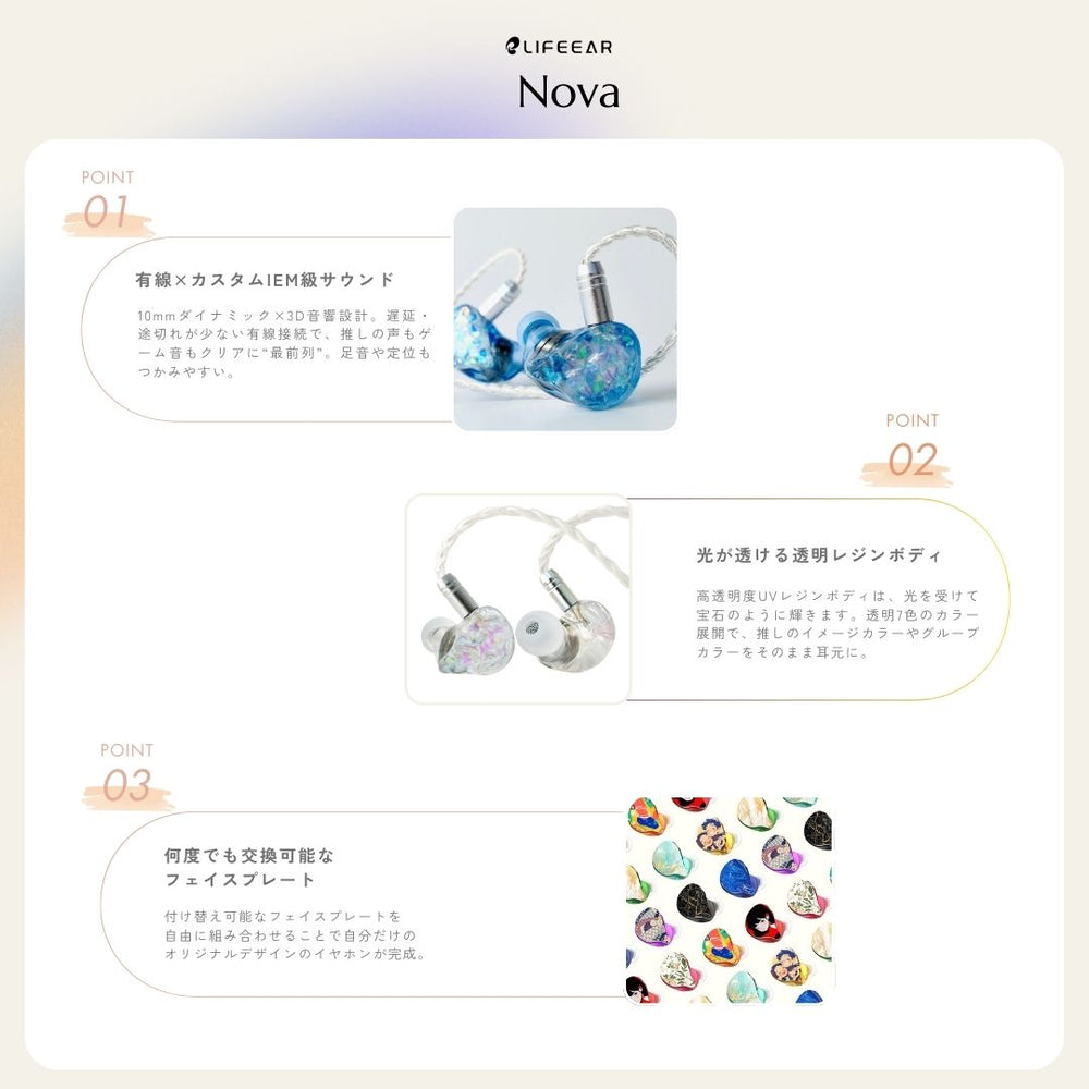 GAACAL×魔法の天使クリィミーマミ 着せ替え有線イヤホン（ブロック付き