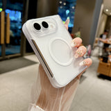 「やさしく透ける」マットクリア マグネット付き iPhone Duoケース