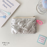 「シルバリボン・ポーチ」ミニ収納バッグ