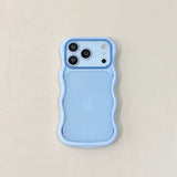 「推し色を手のひらに」手になじむウェーブ 半透明 iPhoneケース iPhone17 16 15