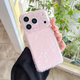 「お気に入りが、今日の気分を上げてくれる」シェル風 オーロラ iPhoneケース