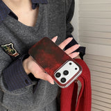 「クラッシュガラス」ダブルレイヤーiPhoneケース