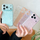 「お気に入りが、今日の気分を上げてくれる」シェル風 オーロラ iPhoneケース